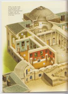 Kedleston Hall cutaway (by Brian Delf)